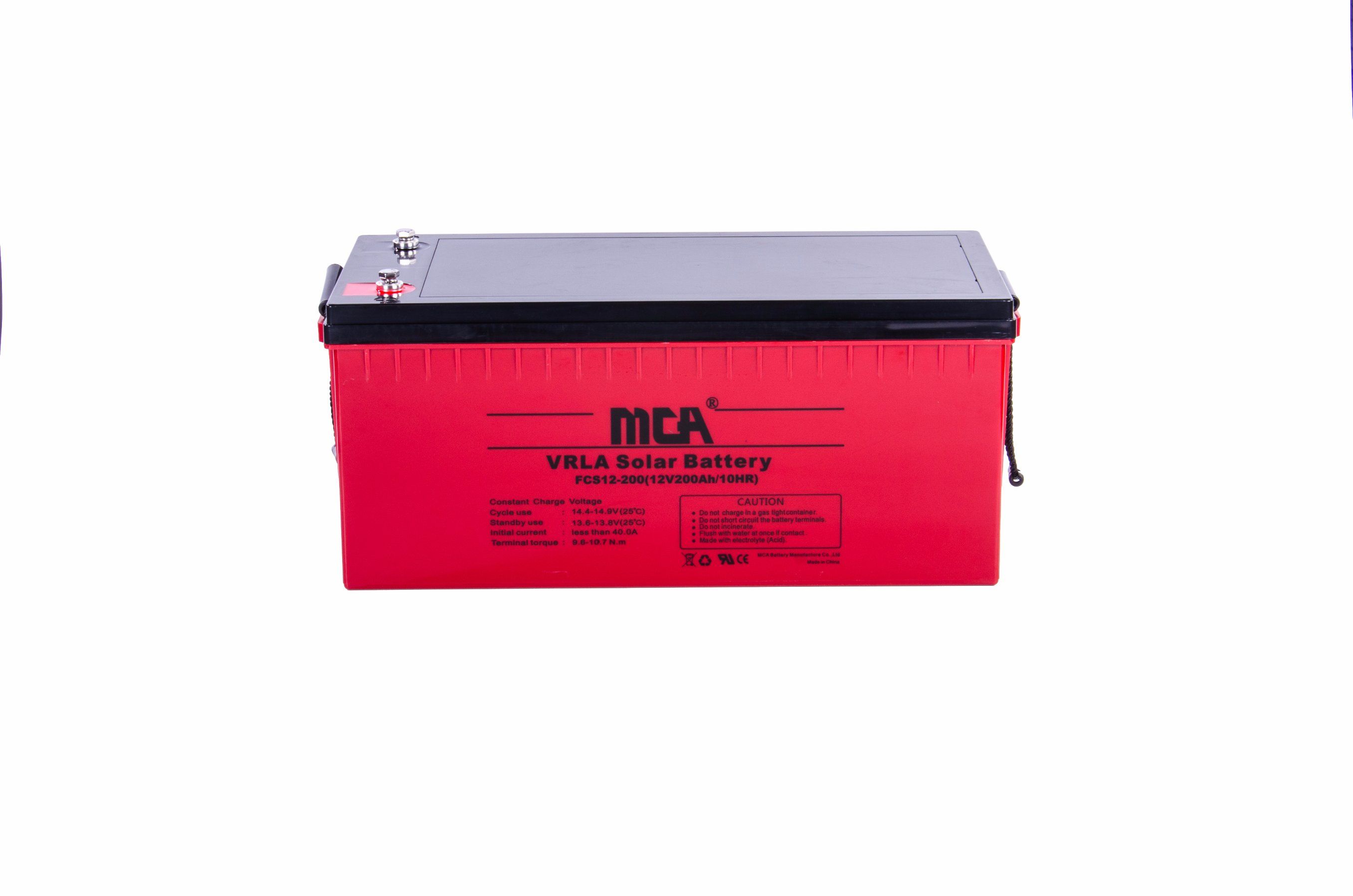 Good Quality High Temperature 12V 200ah Solar Battery