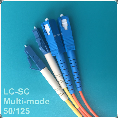 LC-Sc 50/125 Optical Fiber Patch Cord