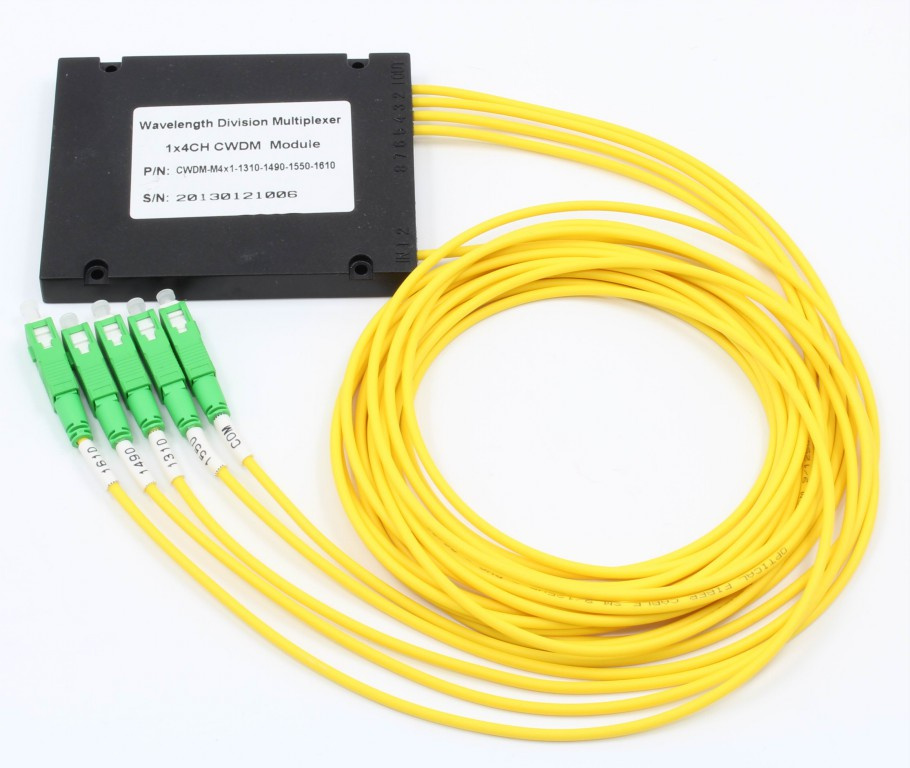 1X4 Fiber Optic Coarse Wavelength Division Multiplexing for Wdm System