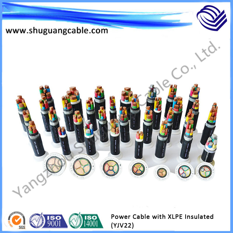 Fire Resistant Fireproof XLPE Insulation PVC Sheath Power Cable