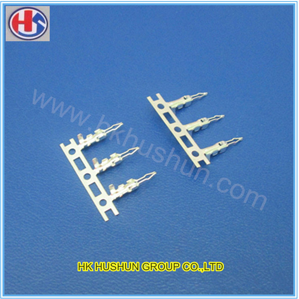 OEM Precision Customized Stamping Parts Electrical Terminal Connector (HS-DZ-0055)