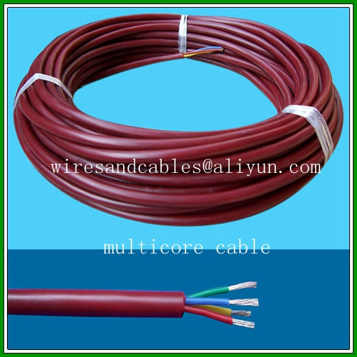 Multicore Cable, Silicone Rubber Cable