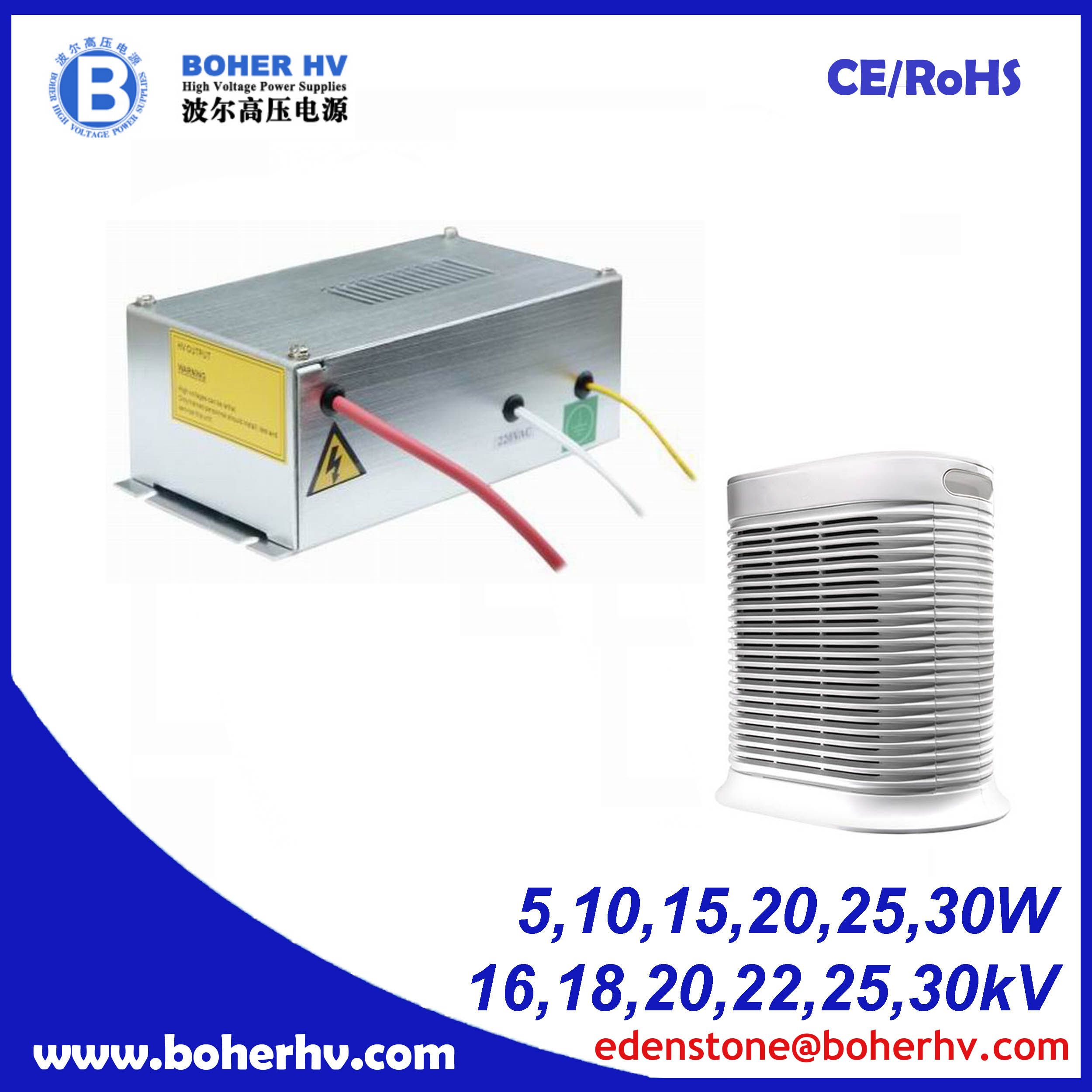 High Voltage Power Supply 30kv 15kv 25kv with UK technology CF02A