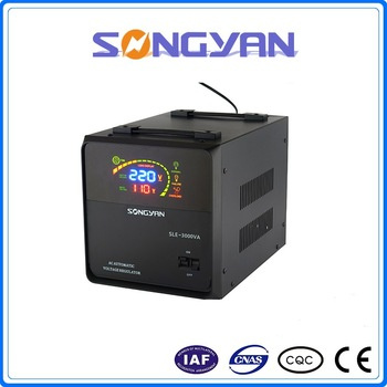 Relay Control Auto Voltage Regulator AC Single Phase Voltage Stabilizer
