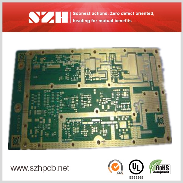 Multilayer Fr4 1.6mm Thickness Gold Finger PCB