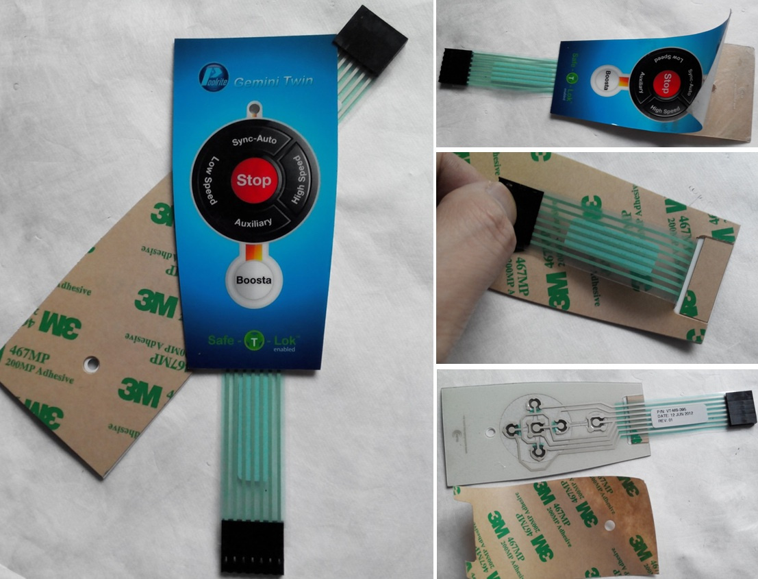 Customizing Tactile Membrane Switch Graphic Overlay with Digital Printing