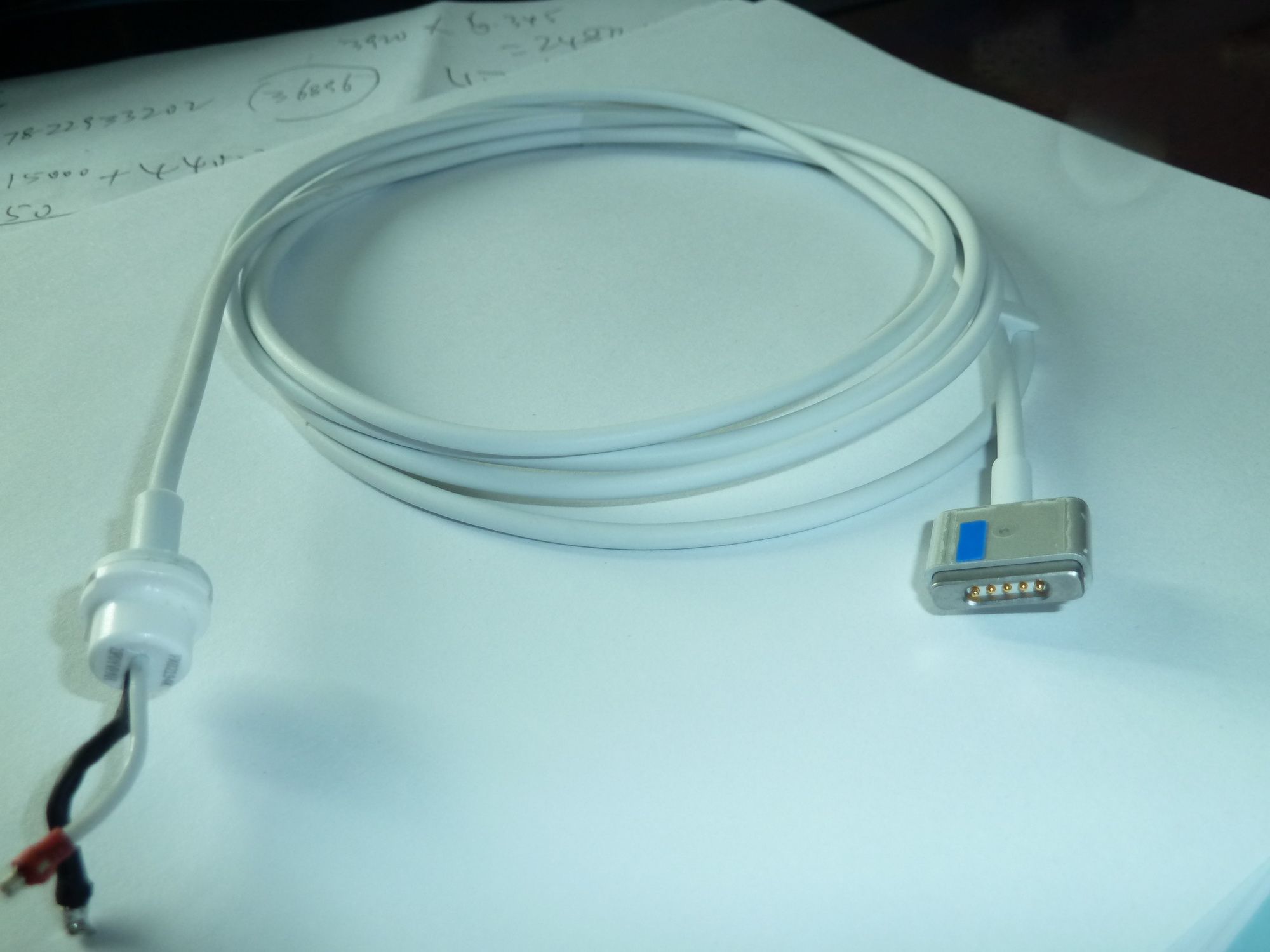 DC Cable for Apple MacBook Charger with Magsafe2 T Head