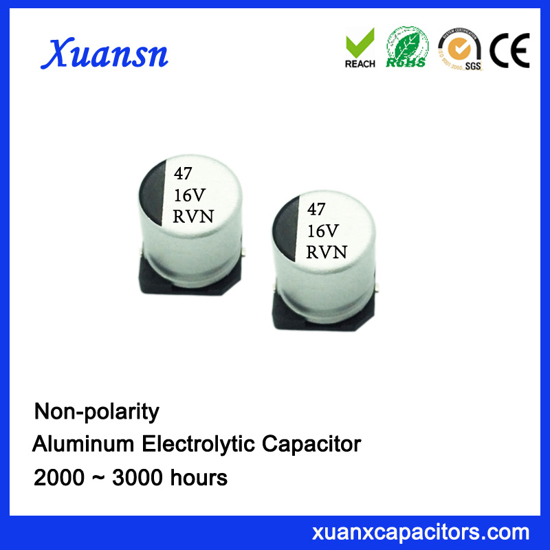 47UF 16V SMD Non Polarized Aluminum Electrolytic Capacitor