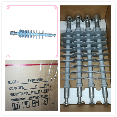 33 Kv Composite Insulators 70kn for Power Line