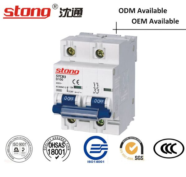 Stcb3 2p High Quality Mini Air Circuit Breaker