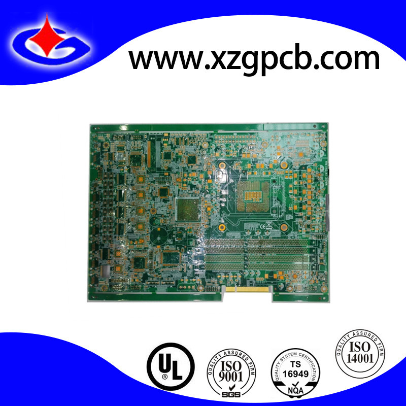 8 Layer HDI PCB with 3/3 Line Width and Space Circuit Board