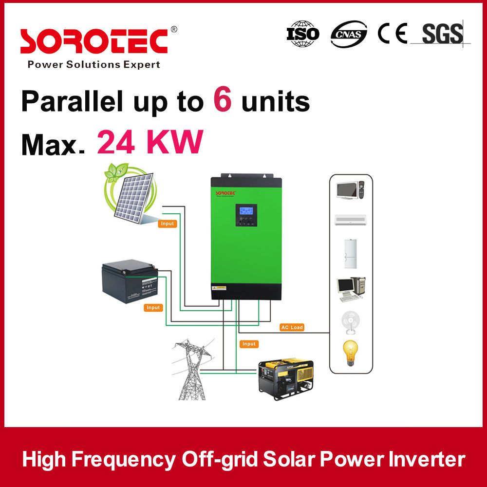 Long Time Backup Power Supply, off Grid Integrated Solar Power Inverter 1000va to 5000va