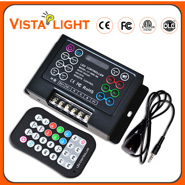 Universal Plastic RF Remote Control LED RGB Controller