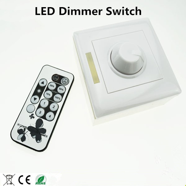 Brightness Dimmable IR LED Light Dimmer Switch