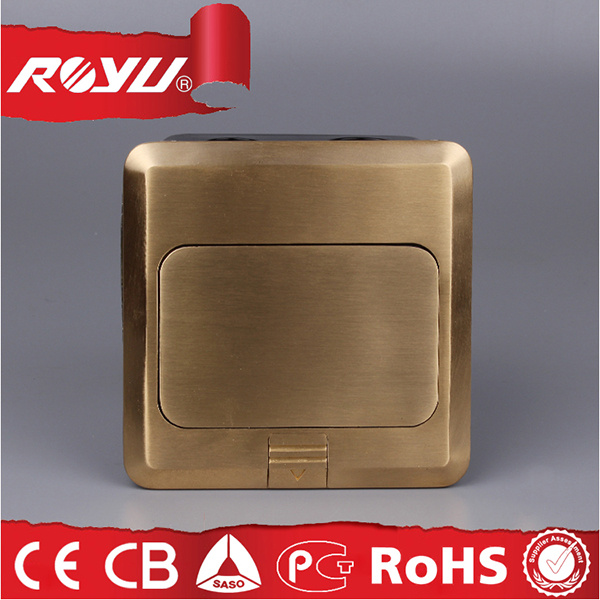 Universal Power Waterproof Electrical Floor Mounted Sockets for Home