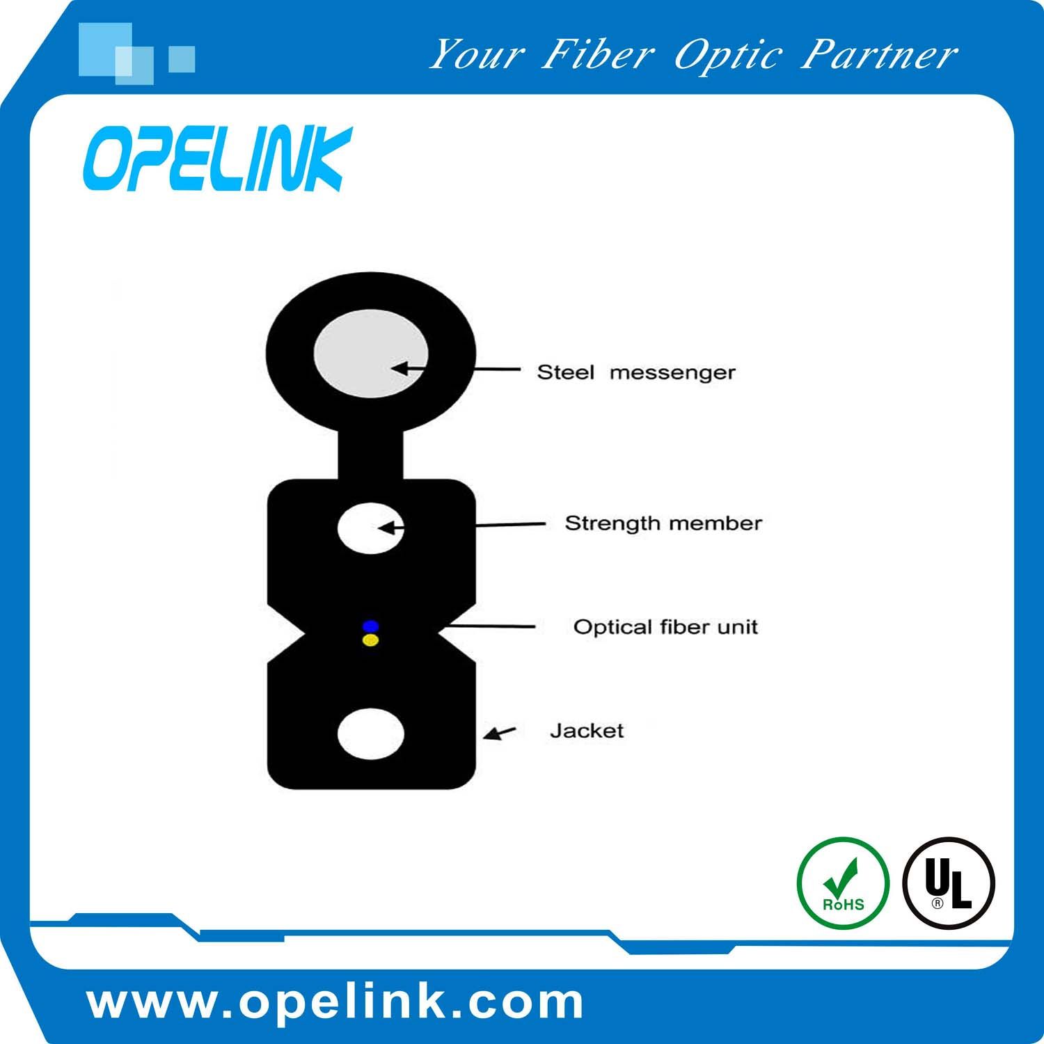 Drop Cable Without Connectors for Communication