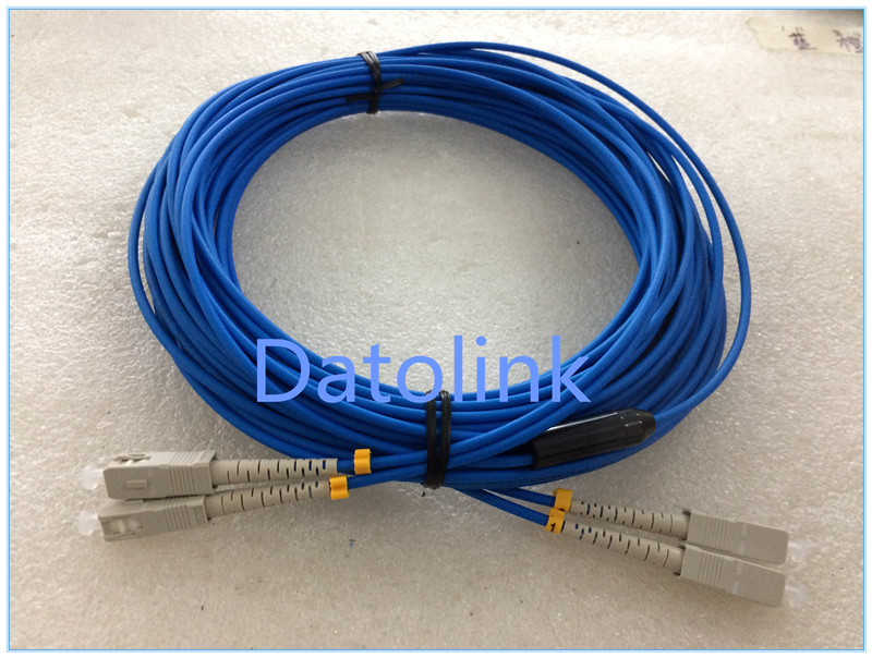 Jumper Sc/Upc-Sc/Upc Sm Duplex 15m Steel Armoured LSZH 2.0mm
