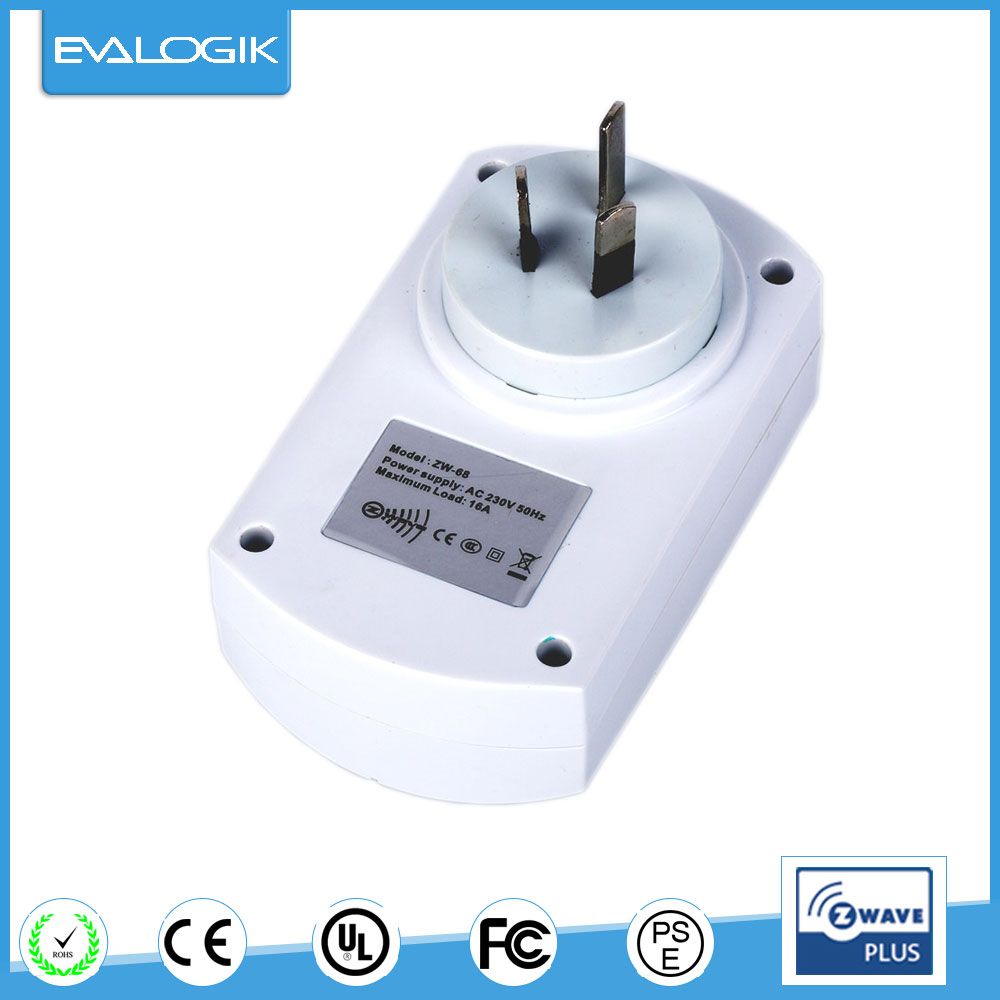 Z-Wave Smart Plug in Switch Panel with Ce Certificate (ZW68)