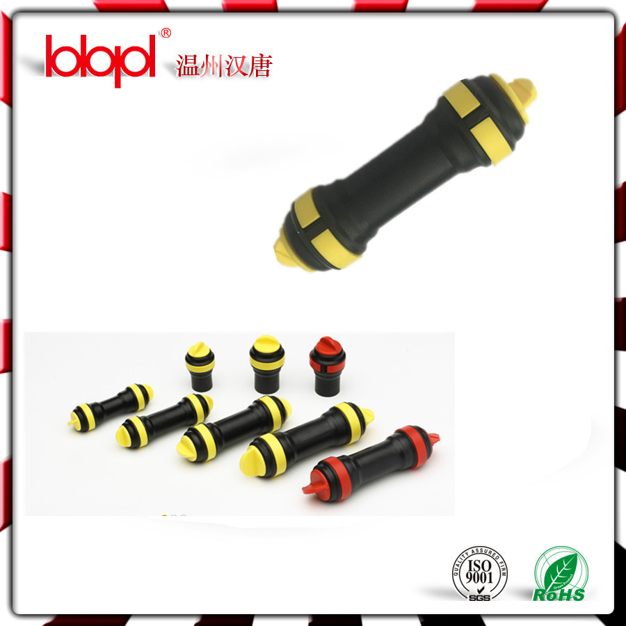 Micro Duct Straight Connector for Blowing Fiber 3-2.1mm with 2*Clips