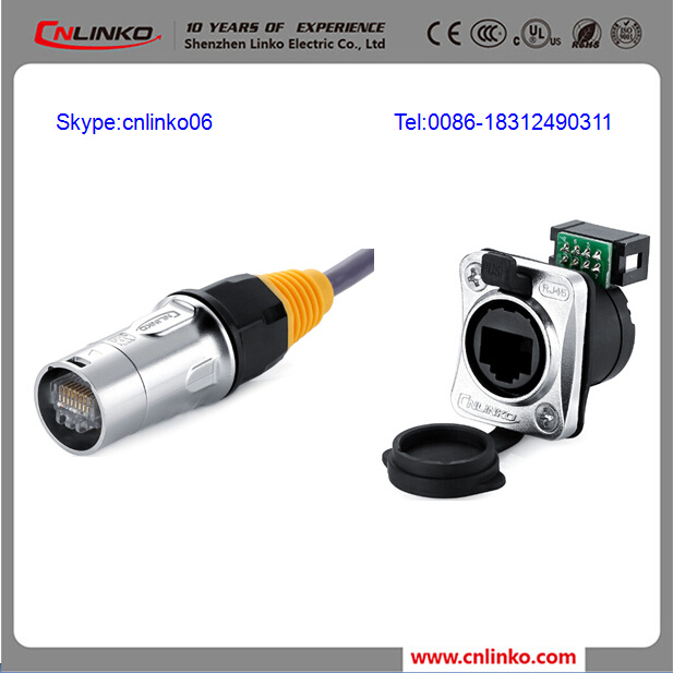 RJ45 Cat5 Waterproof Connector Cap/Terminating RJ45 Connectors/Ethernet LAN Rj-45 RJ45