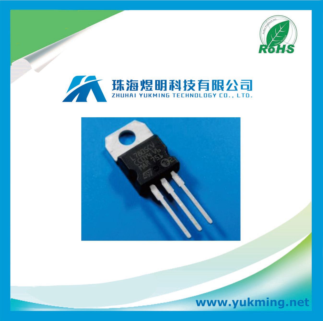 Electronic Component Transistor L7805CV Mosfet