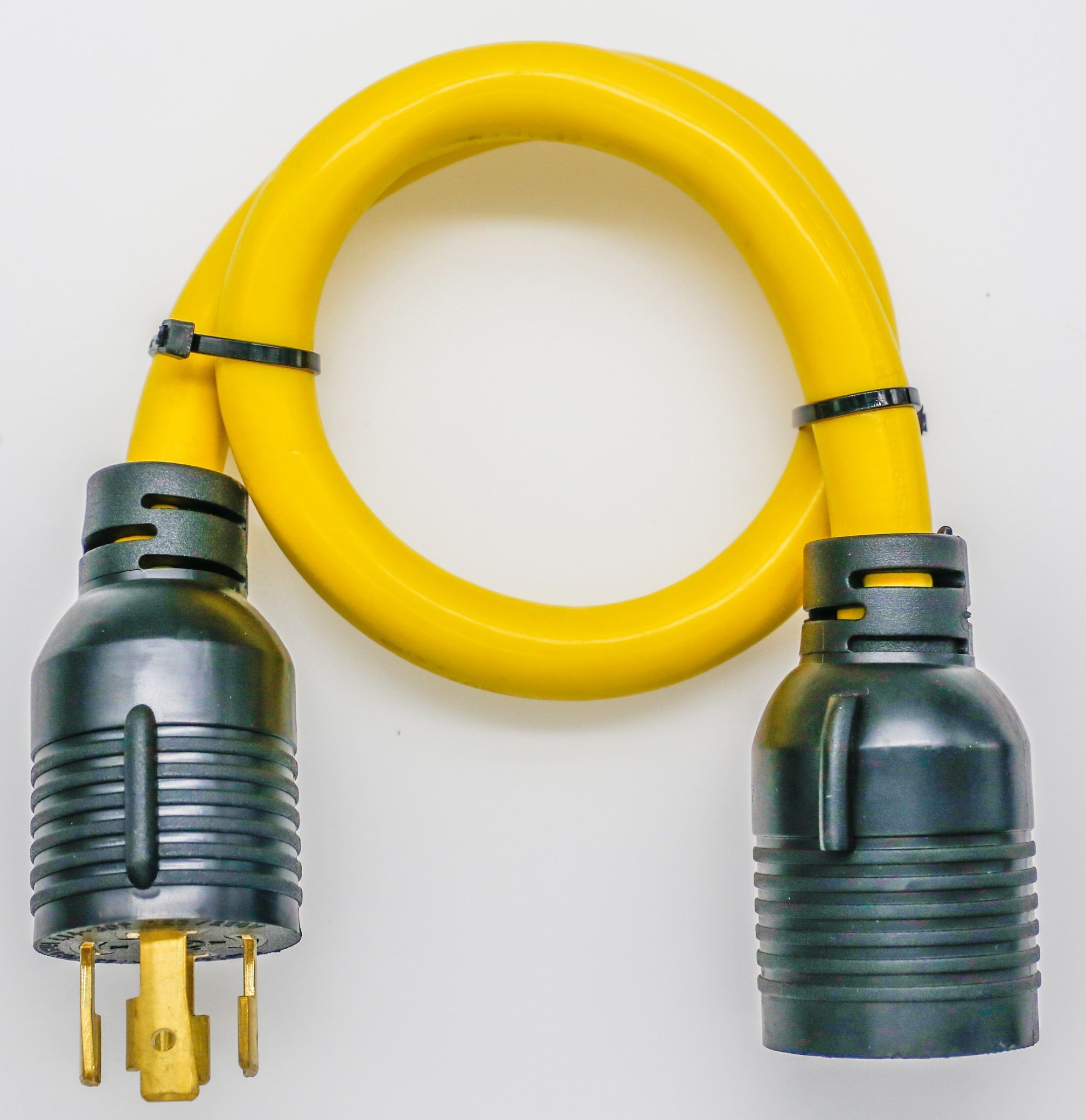 Generator Extension Cord 25-Foot 10/3 30 AMP 3 Prong NEMA L14-30 Locking Eextension Cord