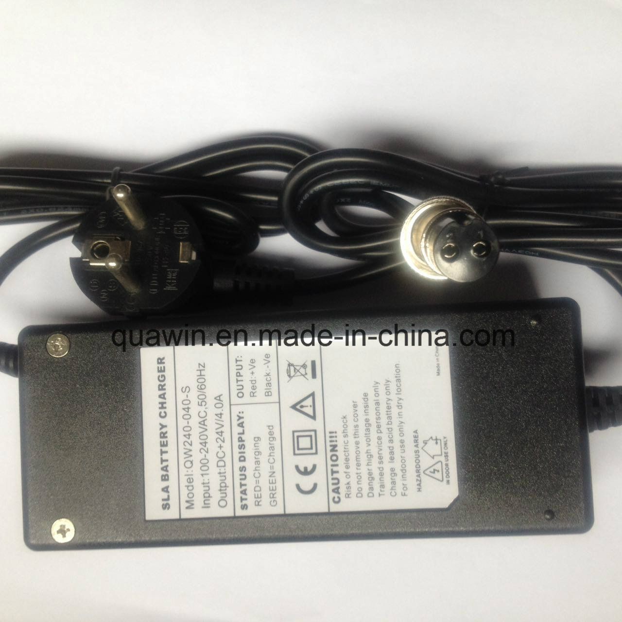 Charger 24V 4A with IP55 Female Connection