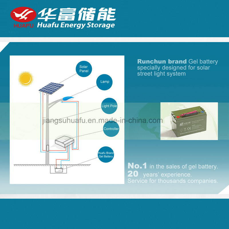 High Quality 12V Generable Battery 100ah AGM Gel Battery