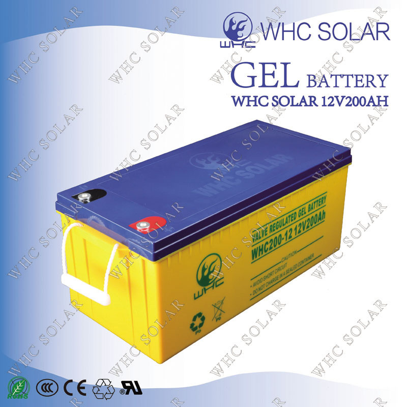 12V Fast Recharge Deep Cycle Solar Gel Battery