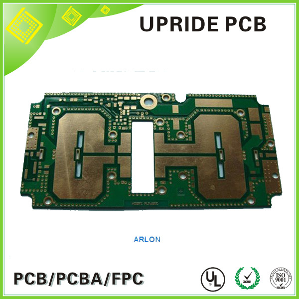 High Frequency PCB Fabrication with 50um Laser Vias, PCB OEM