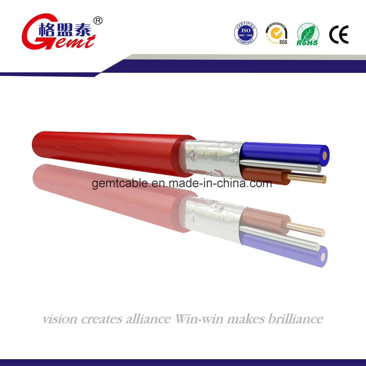 High Quality Good Price Security Cable Copper Fire Resistant Cable