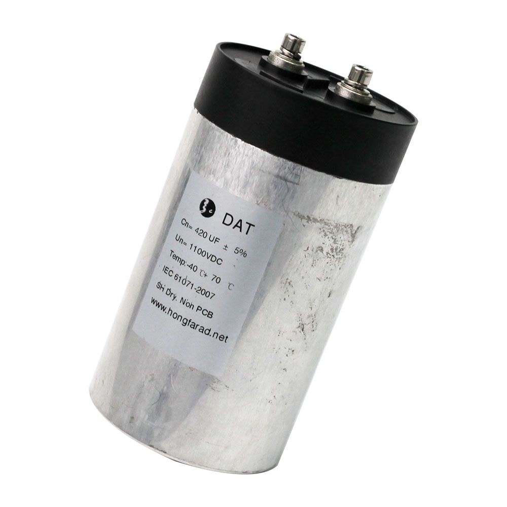Screw Terminal Filter Capacitor Aluminum Electrolytic Capacitor