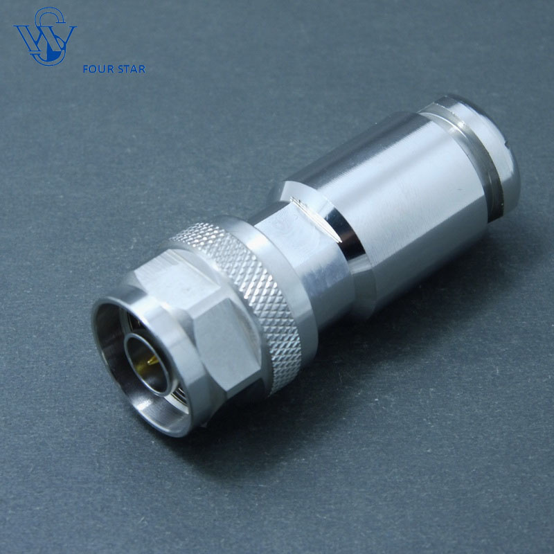 Male Clamp RF Coaxial N Connector for Rg8 Cable