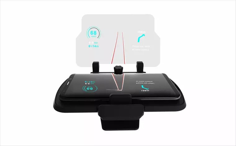 Newest Arrival Super-Smart Mobile Wireless Fast Car Charger Hud