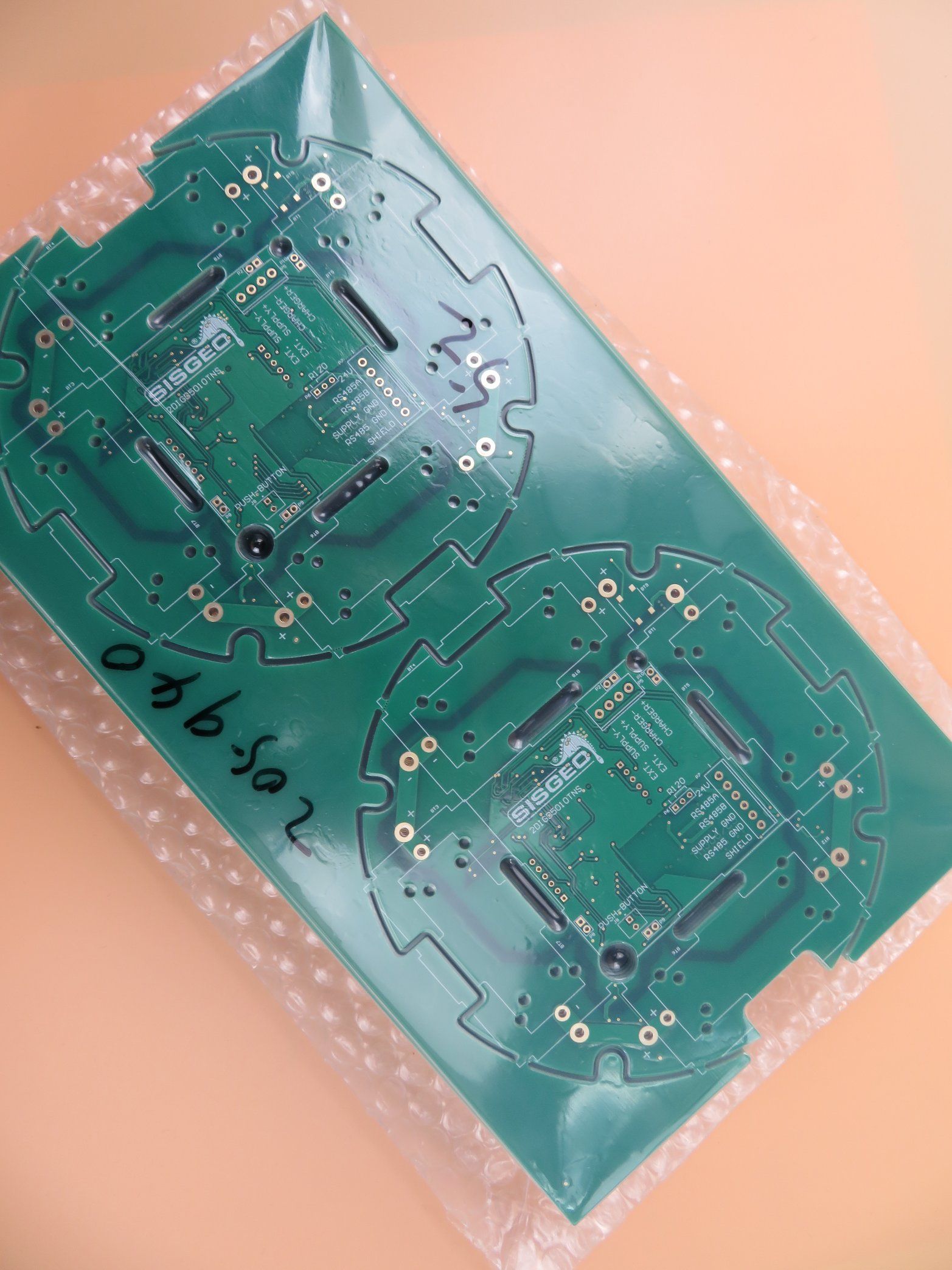 4 Layer PCB Built on 2.0mm Fr-4 with CNC Routing