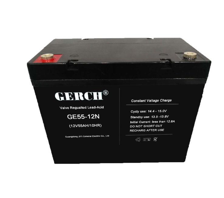 12V 55ah Lead Acid Battery for UPS Battery Solar Panel Battery Wind Power Telecom Emergency