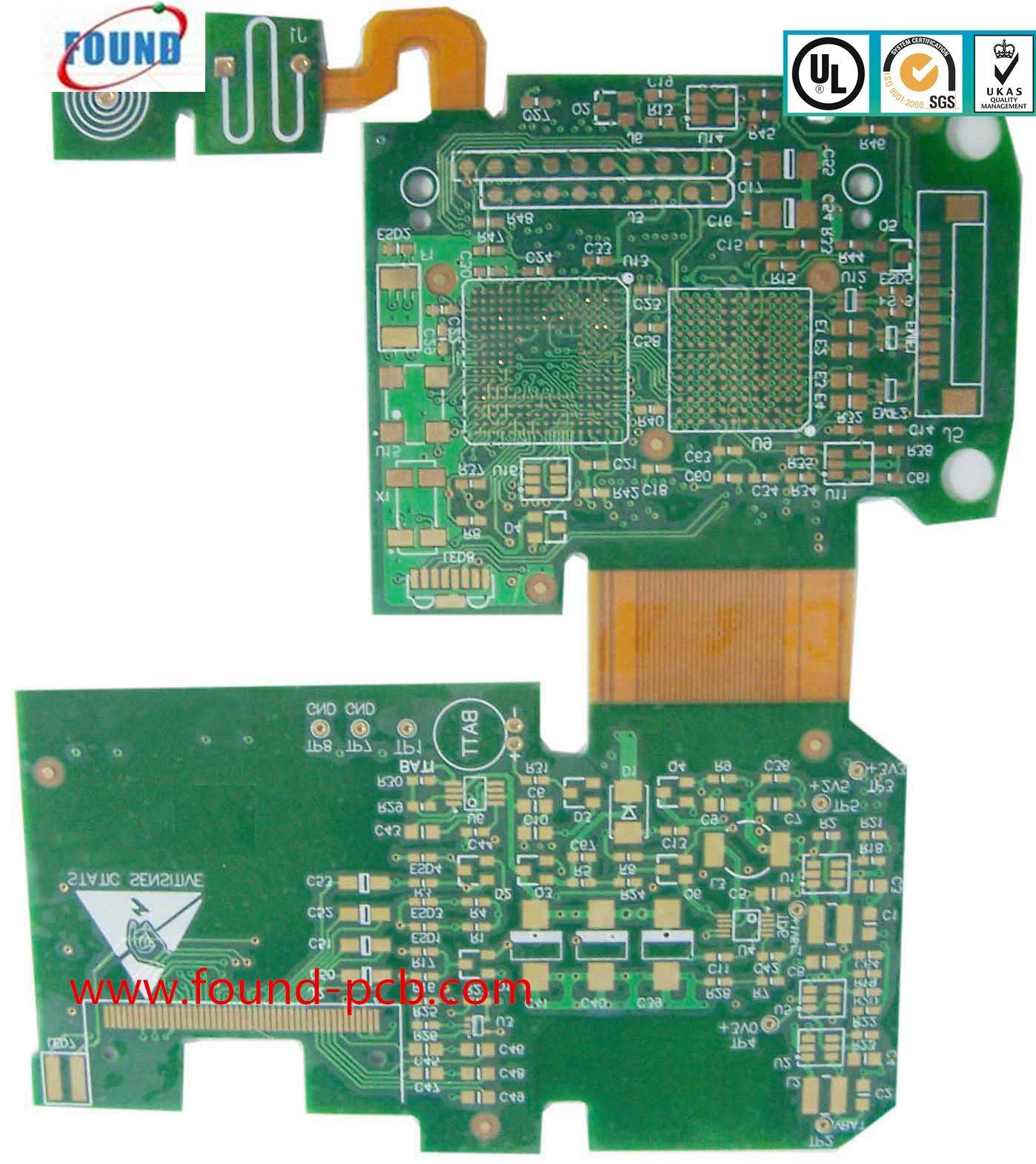 Rigid Flex PCB Top Flexible Circuit Board