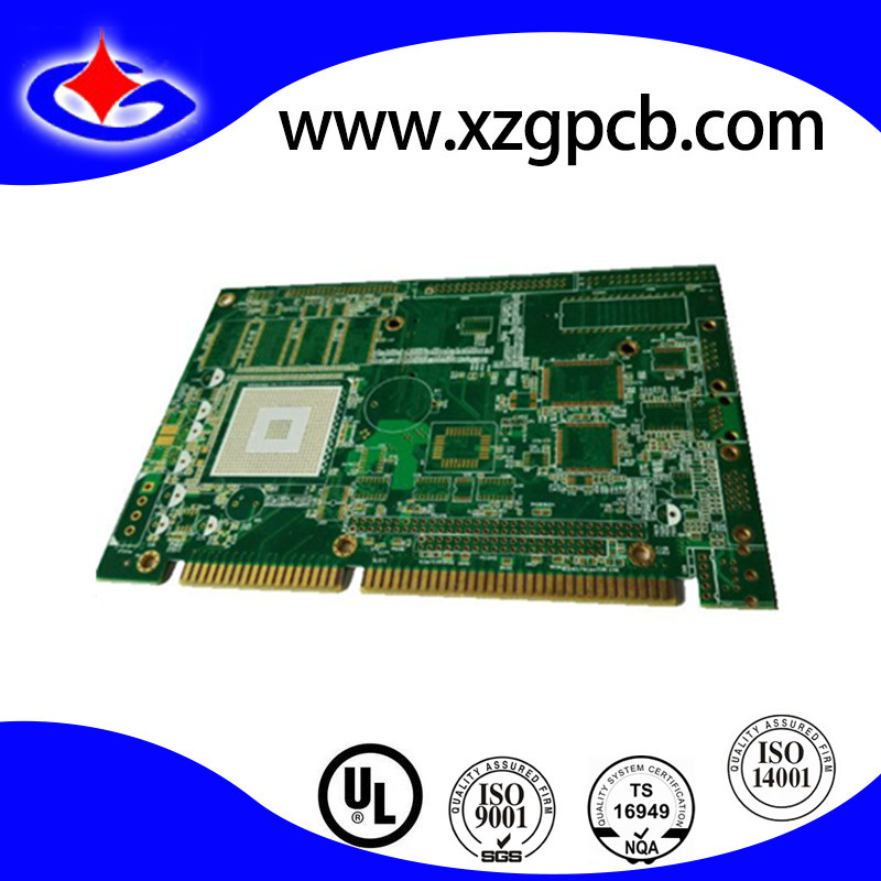 Gold Finger 30micinches Security Surveillance PCB Multilayer PCB