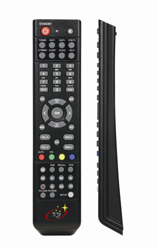 2016 New Product HD TV Player TV Box Remote Control