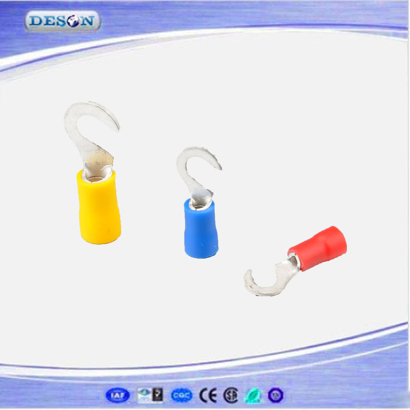 Vinyl Insulated Hook Electrical Terminal