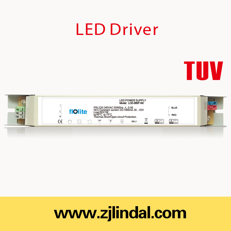 60W LED Driver Constant Current (Metal Case)