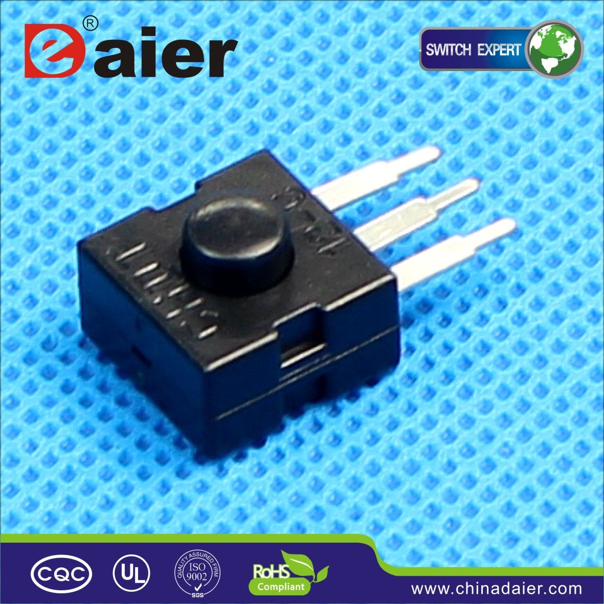 3position Flashlight Push Button Switch, on on off Switch (PBS-05)