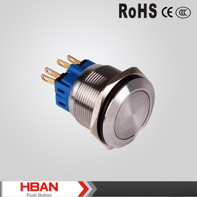 Hbgq22-11 22mm Stainless Steel Pushbutton Switch