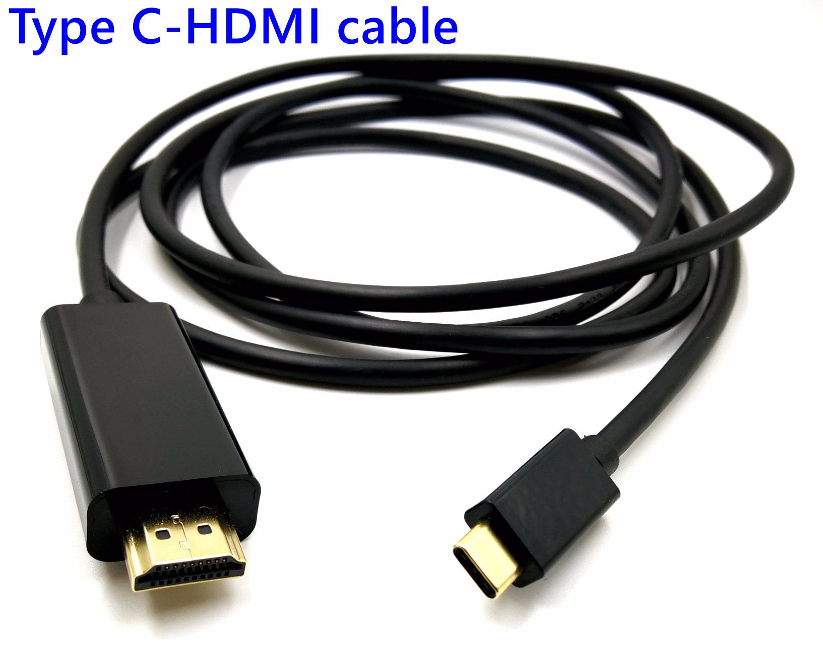 USB Type-C to HDMI Converter Cable, USB-C Computer to Extend 4K High Definition Swivel Adapter Apple MacBook, Huawei Mate10/PRO, Samsung S8 Connect TV Projector