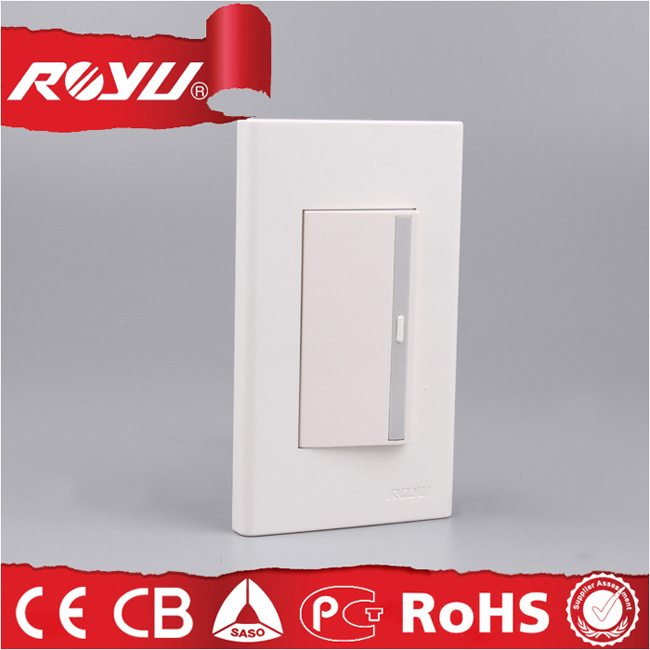 1 Gang 3 Way Electric Wall Switch Manufacturing