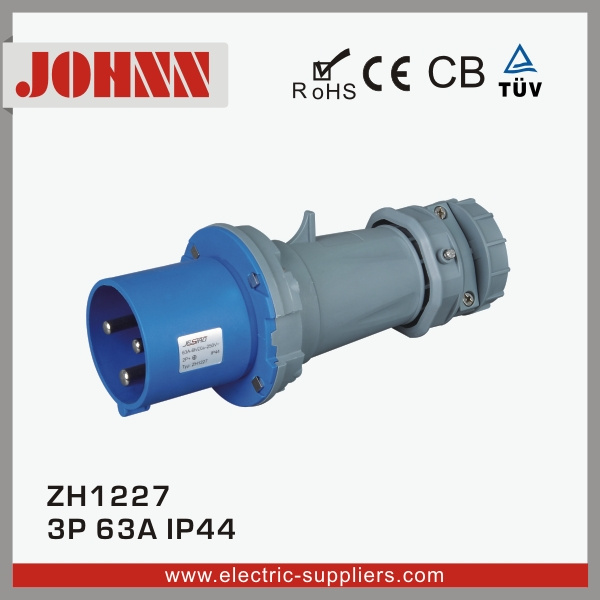 IP44 3p 63A Plug for Industrial