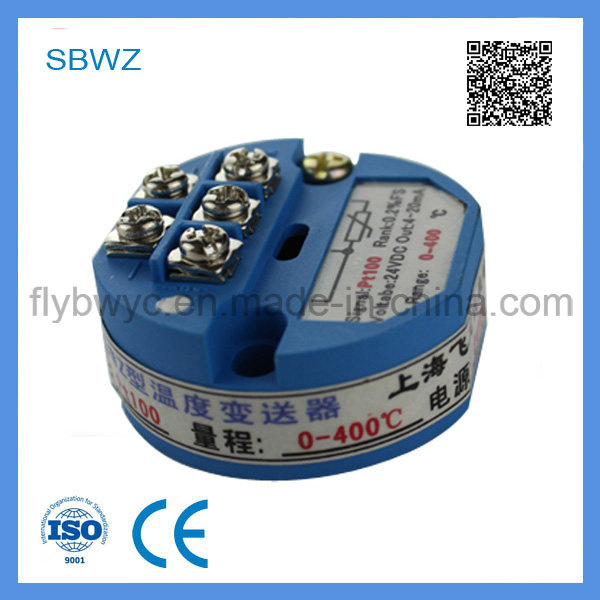 Sbwz PT100 Temperature Transmitter 4-20 Ma Output