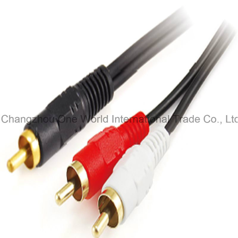 RCA Plug - 2 RCA Plugs Cable