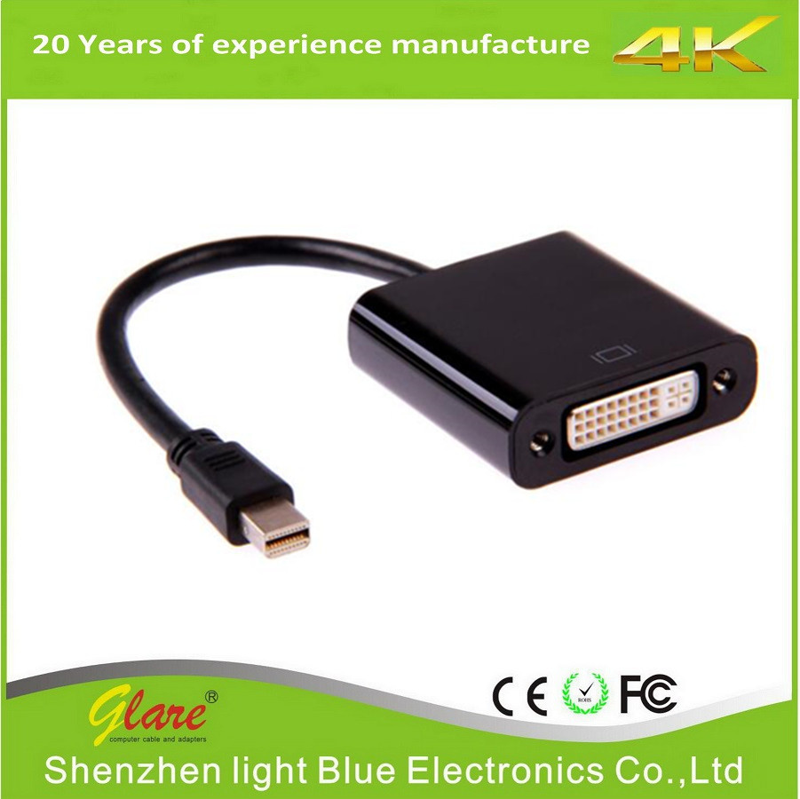 Mini Dp to DVI Cable Adapter for MacBook PRO Air iMac