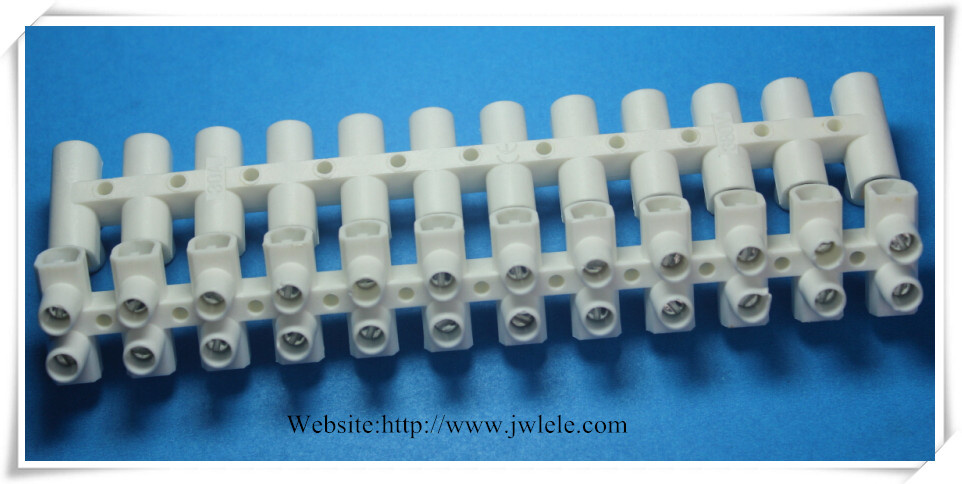H Type 10A Plastic Terminal Block Strip Connector
